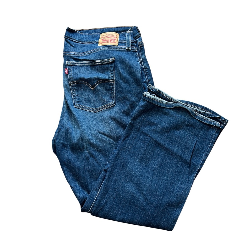 Levi's Women’s Dark Blue Flare Jeans